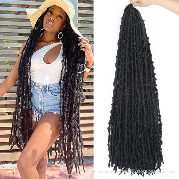 Soft Distressed Locs jumbo braid Butterfly Locs Crochet Hair  attachments hair braids extension